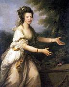 unknow artist Friederike Juliane von Reventlow (1762-1816), Mazenin china oil painting artist